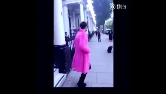 150919 Z.TAO in London filming MV