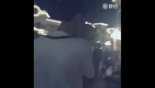 151007 Z.TAO filming Charming Daddy @ Disney Land Hongkong