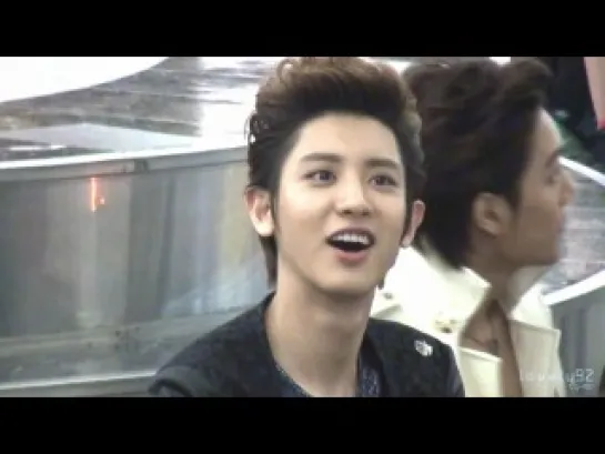 120525 EXO Yeongdeungpo Fansign Chanyeol focus