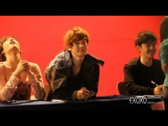 120430 EXO-K fansign fancam - Chanyeol