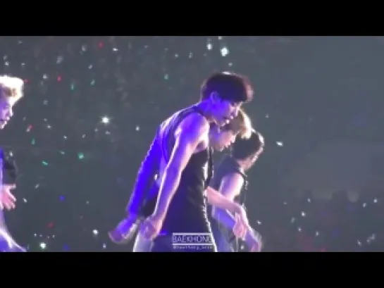 |FANCAM| 140815 SMTOWN Live Tour IV in Seoul @ EXO - MAMA (Sexy Chanyeol focus)