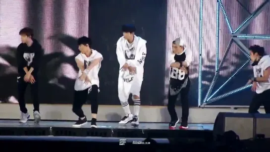 |FANCAM| 140815 SMTOWN Live Tour IV in Seoul @ EXO - WOLF (Chanyeol focus)