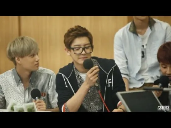 |FANCAM| 130820 EXO-K @ SBS Cultwo Show (Chanyeol focus)