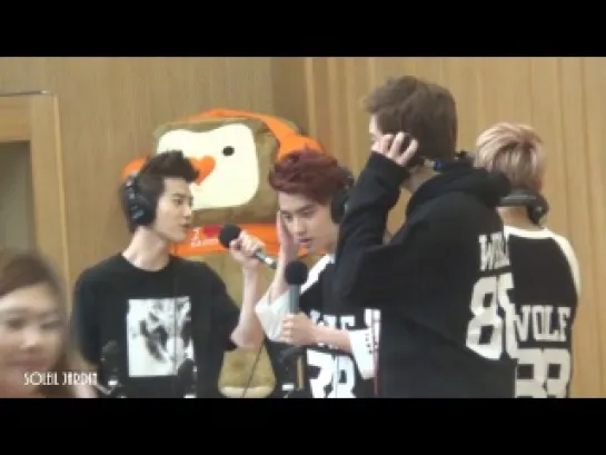 |FANCAM| 130711 EXO - Baby, Don't Cry @ SBS-R POWER FM Cultwo Show