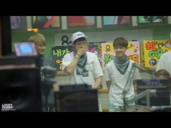 |FANCAM| 130621 KBS Cool FM Yoo Inna's Volume Up Radio Show (Chanyeol focus)