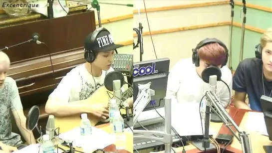 130813 Kiss The Radio @ #ChanSoo "Nothing on You" Live