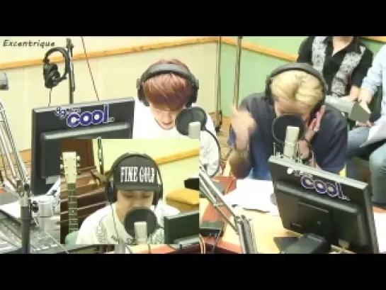 130813 Kiss The Radio @ "Guilty" Live by Kyungsoo, Kris & Chanyeol