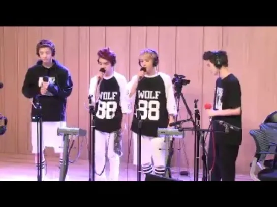 130711 EXO - Baby,don't cry @ SBS-R POWER FM Cultwo Show