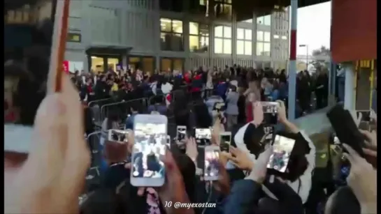 170919 Exo Chanyeol London Fashion Week