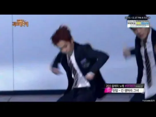 |VIDEO| 131227 EXO @ KBS Gayo Daejeon Intro + Growl