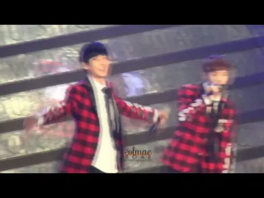 |FANCAM| 140123 Seoul Music Awards (Chanyeol focus)