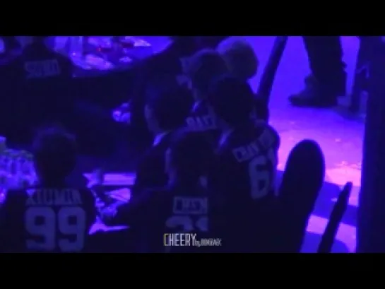 |FANCAM| 140123 Chanyeol during SHINee’s performance @ Seoul Music Awards