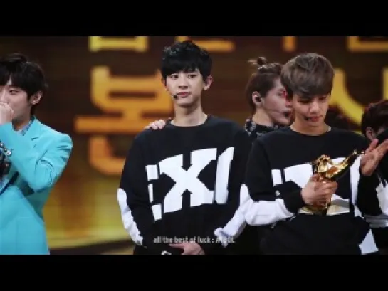 |FANCAM| 140116 Golden Disk Awards (Chanyeol focus)