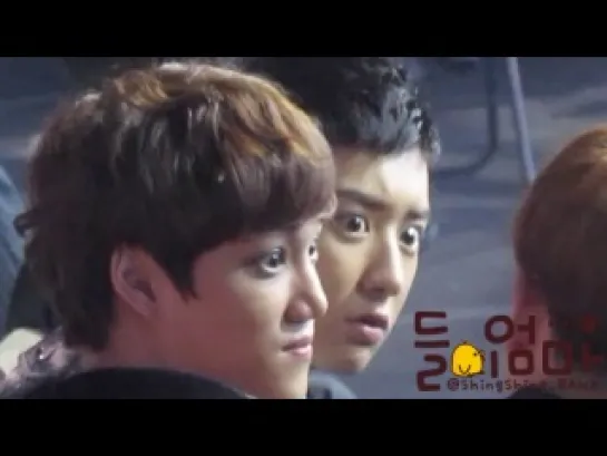 [FANCAM] 130414 The 13th Music BillBoard Annual | Chanyeol, Kai