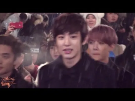 121229 @ SBS GAYO DAEJUN Red Carpet_Chanyeol