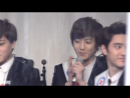 [FANCAM] 121202 EXO-K @ RCY (Red Cross Youth) Event_Chanyeol ver.