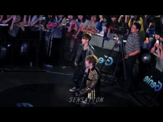 120602 Genie video show - Chanyeol & Sehun - MAMA