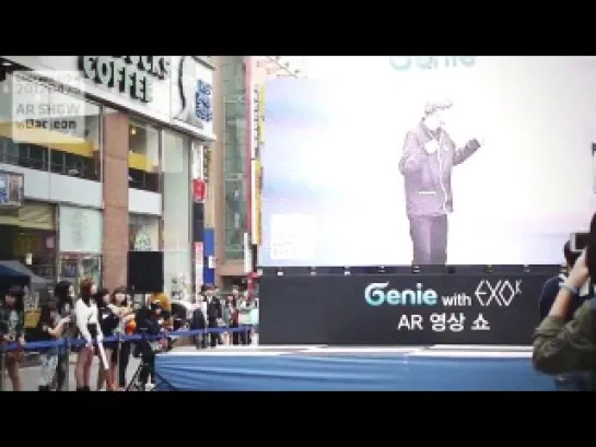 Genie with "EXO-K" AR SHOW in DaeJeon, Korea (Making film 20120429)