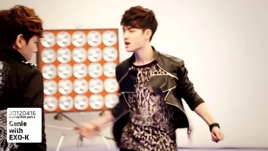 EXO-K_AR SHOW with Genie_Making film part 1