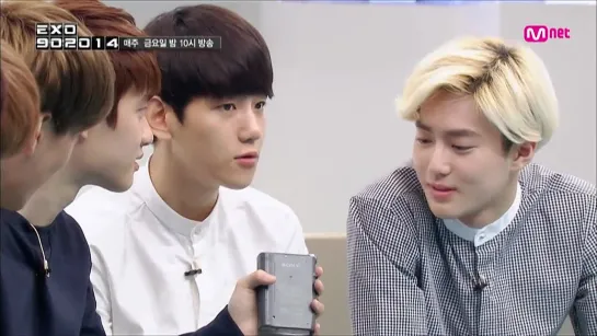 140815 @ MnetTV EXO 90:2014 Ep.1 (Voice Mail Cut)