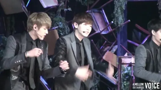 |FANCAM| 131122 EXO - Growl @ MAMA 2013 (Chanyeol focus)