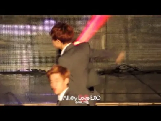 |FANCAM| 131009 Asia Song Festival (Chanyeol, Sehun & Xiumin focus)