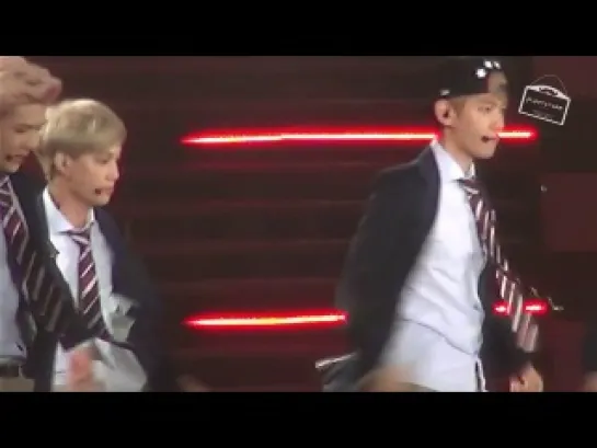 |FANCAM| 130901 Incheon Korean Music Wave (Chanyeol & Baekhyun)