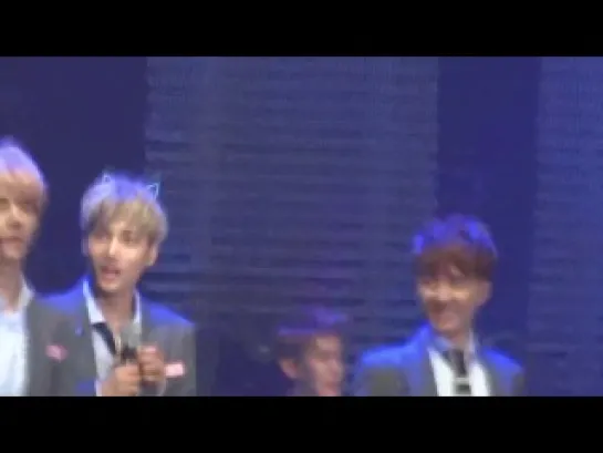 |FANCAM| 130907 KPOP Republic Concert EXO-K - Talk & Hawak Kamay