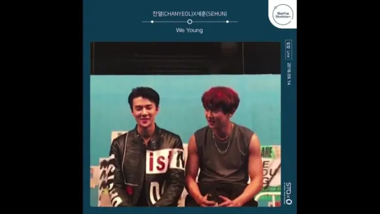 180903 EXO Chanyeol Sehun @  smtownstation Instagram Update