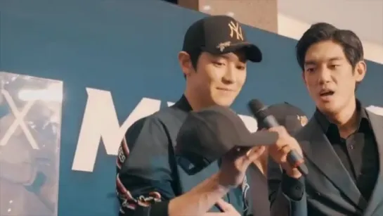 180404 EXO @  mlbkorea Instagram update