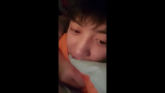 180114 Chanyeol Instagram Live