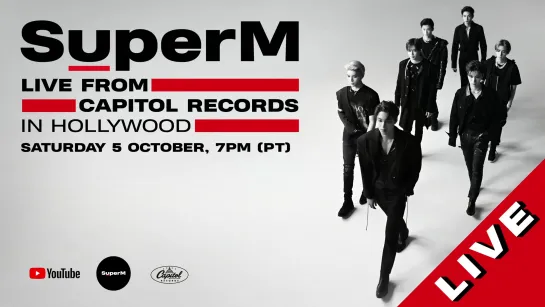 [4K] SuperM  Live From Capitol Records in Hollywood