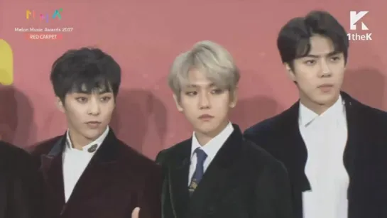 171202 EXO @ MelOn Music Awards Red Carpet