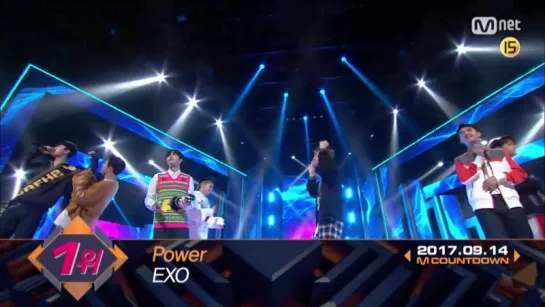 ‘EXO’ with Power Encore M COUNTDOWN  170914 EP.541