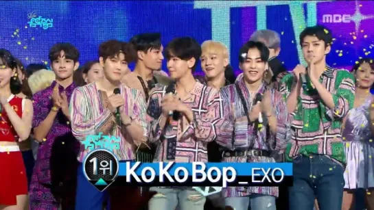 [HOT] 8월 2주차 1위 엑소 - 코코밥 (EXO - Ko Ko Bop) Show Music core 20170812