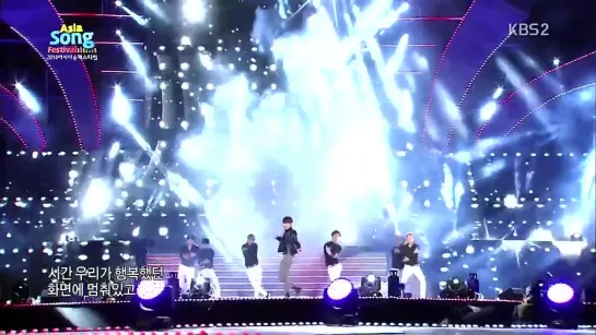 141107 2014 Asia Song Festival @ ZhouMi - Rewind (feat. Chanyeol)