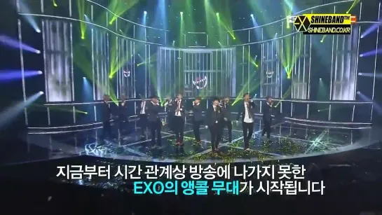 [VIDEO] 130904 EXO @ show champion (Encore + Backstage)