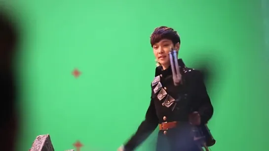 160122 EXO LAY @ Kang Shifu CF BTS