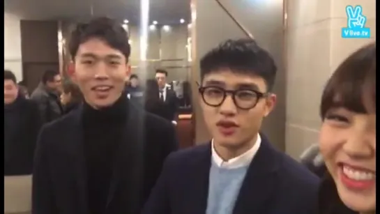 [LQ VIDEO] 160122 exo do kyungsoo @ V APP Live Broadcast