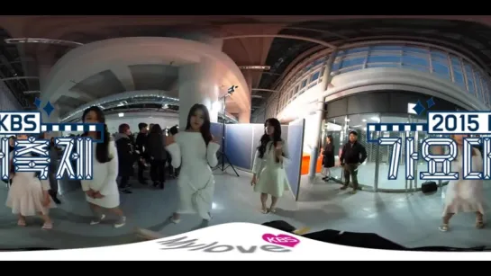 151230 EXO @ KBS Gayo Daechukje Photowall 360° 도 영상