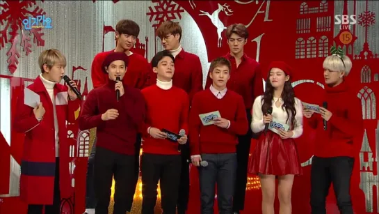 151220 EXO (엑소) - Interview @ 인기가요 Inkigayo