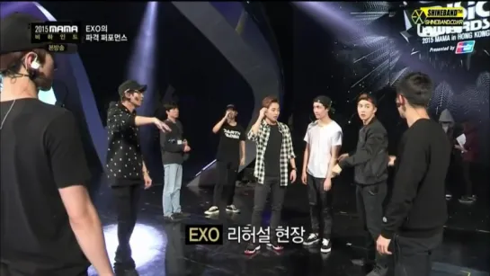 151210 2015 MAMA 비하인드 BEHIND EXO