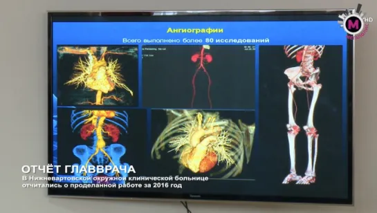 Отчёт главврача окружной клинической больницы