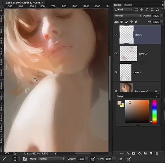 01. How to Start Portrait Painting