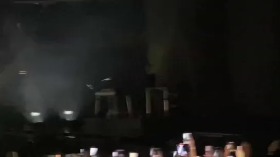 billie performing "bury a friend" in orlando