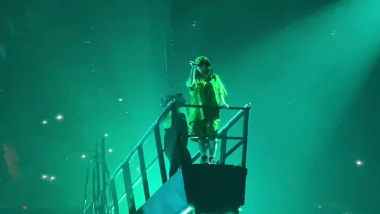 billie performing “everything i wanted” in miami