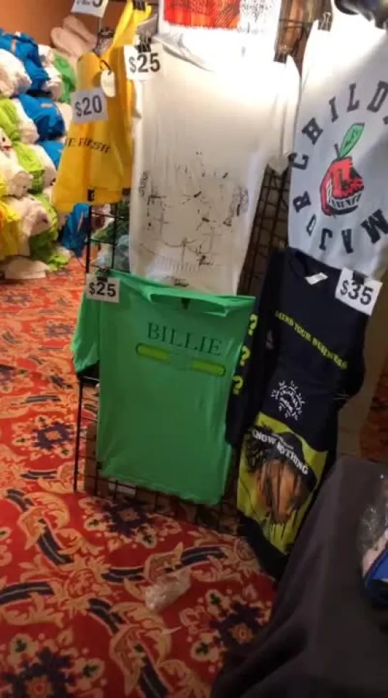 tour merch