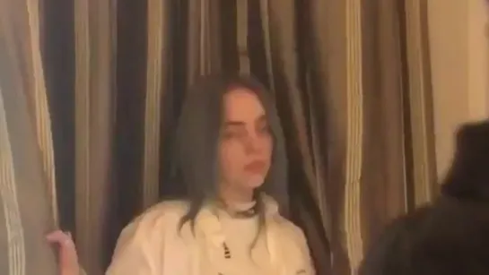 Behind the scenes of Billie's photoshoot for ES Magazine