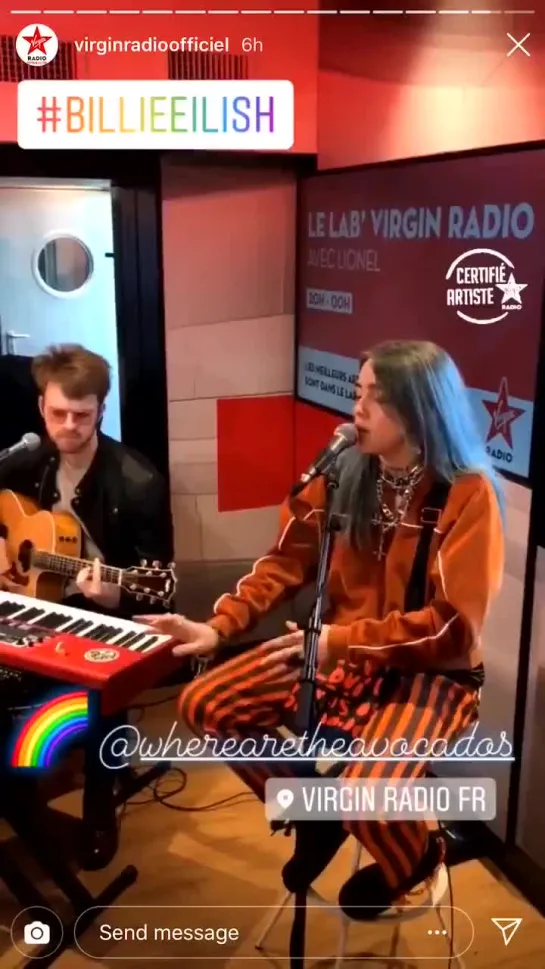 ‘bury a friend’ today at VirginRadio