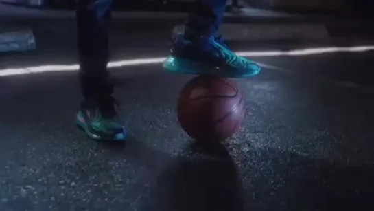 Billie Eilish in the promotional video for Nike Air Max 720 X Finishline